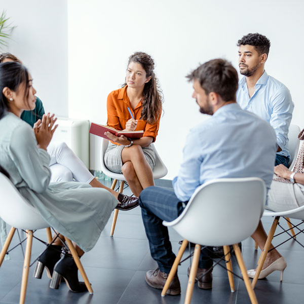 People are having a meetup